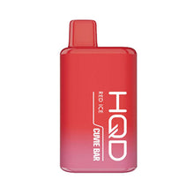 6 Pack Red Ice Flavored HQD Cuvie BAR Disposable Vape Device 7000 Puffs | everythingvapes.com