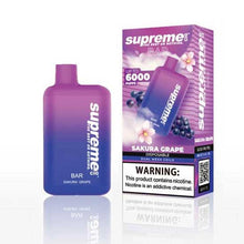 Sakura Grape Flavored Supreme BAR Disposable Vape Device 6000 Puffs 3PK | everythingvapes.com