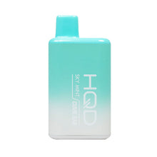 6 Pack Sky Mint Flavored HQD Cuvie BAR Disposable Vape Device 7000 Puffs | everythingvapes.com