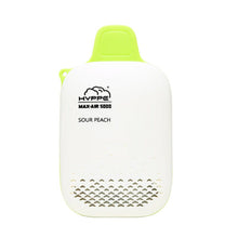 Hyppe Max Air 5000 Flavored Sour Peach Disposable Vape Device with 5000 puffs