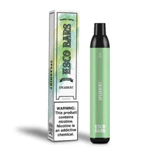 Spearmint Flavor Esco Bars MESH By Pastel Cartell vape with 2500 puffs
