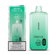 Spearmint Flavored Fume FRUITIA Disposable Vape Device - 8000 Puffs | everythingvapes.com - 6PK