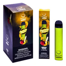 Strawberry Banana flavor Bomb Lux Disposable Vape 10PK | everythingvapes.com