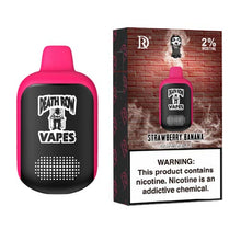 Strawberry Banana Flavored Death Row Vapes 2% Disposable Vape Device - 5000 Puffs | everythingvapes.com - 1PC