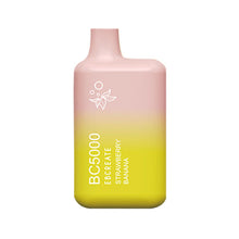 Strawberry Banana Flavored EB CREATE BC5000 ZERO Disposable Vape Device - 5000 Puffs | thesmokeplug.com - - 1PC