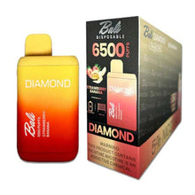 Strawberry Banana Flavored Bali DIAMOND Disposable Vape Device 6500 puffs