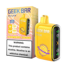 Strawberry Banana Flavored Geek bar Pulse Disposable Vape Device - 15000 Puffs | everythingvapes.com - 6PK