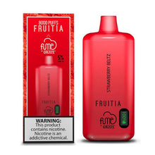 Strawberry Beltz Flavored Fume FRUITIA Disposable Vape Device - 8000 Puffs | everythingvapes.com - 3PK