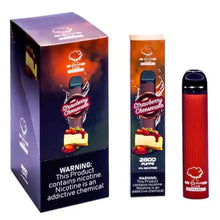 Strawberry Cheesecake flavor Bomb Lux Disposable Vape 10PK | everythingvapes.com