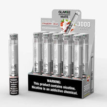 Strawberry Cream Glamee Mate Disposable Vape Device 3000 Puffs - EveryThing Vapes