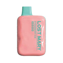 Strawberry Ice Flavored EBDesign LOST MARY OS5000 Disposable Vape Device - 5000 Puffs | everythingvapes.com - 3PK