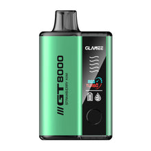 Strawberry Kiwi Flavored Glamee GT8000 Disposable Vape 8000 PUFFS