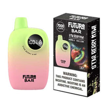 Star Berry Kiwi (Strawberry Kiwi) Flavored Future Bar Ai7 Disposable Vape Device 7000 Puffs 3PK | everythingvapes.com