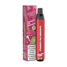 Strawberry Kiwi Pomegranate Flavored Monster Bars Disposable Vape Device 3500 puffs