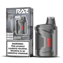 Strawberry Kiwi Flavored Raz CA6000 Zero Disposable Vape Device - 6000 Puffs | everythingvapes.com - 3PK