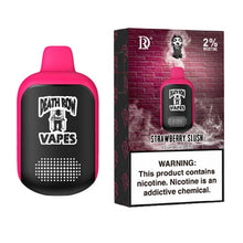 Strawberry Slush Flavored Death Row Vapes 2% Disposable Vape Device - 5000 Puffs | everythingvapes.com - 1PC
