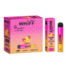 Strawberry Tango Flavored Whiff ZERO 0% Disposable Vape Device