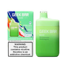 Strawberry Watermelon Bubblegum Flavored Geek Bar B5000 Disposable Vape Device - 5000 Puffs | everythingvapes.com - 1PC