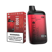 Strawberry Watermelon Flavored Leaf Bar Platinum Disposable Vape Device 8000 Puffs 3PK | everythingvapes.com