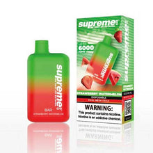 Strawberry Watermelon Flavored Supreme BAR Disposable Vape Device 6000 Puffs 3PK | everythingvapes.com
