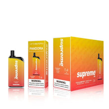 Strawberry Banana flavored Supreme Pandora Disposable Vape Device 7000 Puffs