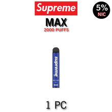 Supreme MAX Disposable Vape Device | 2000 Puffs - 1PC