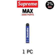 Supreme MAX 2% Disposable Vape Device | Every Thing Vapes