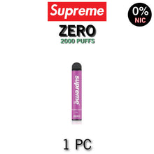 Supreme ZERO Disposable Vape Device - 1PC