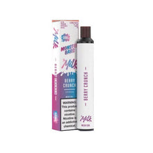 The Milk Berry Crunch Flavored Monster Bars Disposable Vape Device 3500 puffs