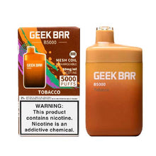 Tobacco Flavored Geek Bar B5000 Disposable Vape Device - 5000 Puffs | everythingvapes.com - 1PC