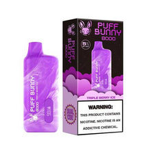 Triple Berry Ice Flavored Puff Bunny 8000 Puffs Disposable Vape