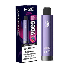 Triple Berry Ice Flavored HQD Cuvie Plus 2.0 Disposable Vape Device - 9000 Puffs | everythingvapes.com - 1PC