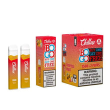 Tropical Fruit Flavored Chillax Disposable Vape with 1200 puffs