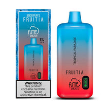 Tropical Paradise Flavored Fume FRUITIA Disposable Vape Device - 8000 Puffs | everythingvapes.com - 6PK
