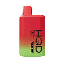 6 Pack Tropical Punch Flavored HQD Cuvie BAR Disposable Vape Device 7000 Puffs | everythingvapes.com