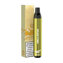 Vanilla Custard Flavored Monster Bars Disposable Vape Device 3500 puffs