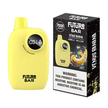 Venus Banana (Banana) Flavored Future Bar Ai7 Disposable Vape Device 7000 Puffs 10PK | everythingvapes.com