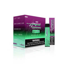 Watermelon Candy Uno Amped Tfn Disposable Vape Device - EveryThing Vapes