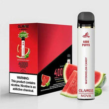 Watermelon Candy Glamee Nova Disposable Vape Device 4000 Puffs - EveryThing Vapes