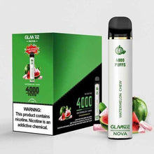 Watermelon Chew Glamee Nova Disposable Vape Device 4000 Puffs - EveryThing Vapes