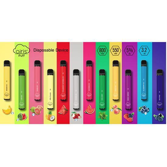 Airis Puff Disposable Vape Device - 1PC EveryThing Vapes Airis Puff Disposable Vape Device - 1PC EveryThing Vapes