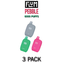 Flum Pebble 6000 Disposable Vape Device | 6000 Puffs – 3PK