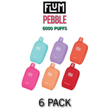 Flum Pebble 6000 Disposable Vape Device | 6000 Puffs – 6PK