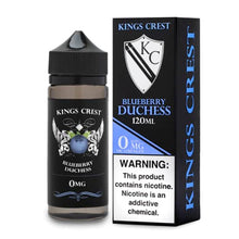 Kings Crest Blueberry Duchess 120ml 0Mg - EveryThing Vapes