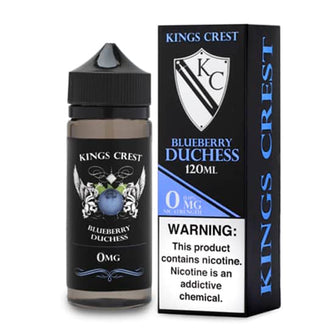 Kings Crest Blueberry Duchess 120ml 0Mg - EveryThing Vapes