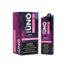 Uno Bar Grape Disposable Vape Device 3Pk - EveryThing Vapes