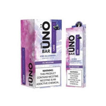 Uno Bar Iced Blueberry Disposable Vape Device 3Pk - EveryThing Vapes