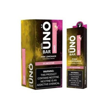 Uno Bar Pink Lemonade Disposable Vape Device 3Pk - EveryThing Vapes