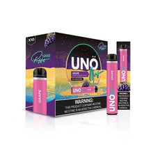 Uno Mas Grape Disposable Vape Device 10Pk - EveryThing Vapes