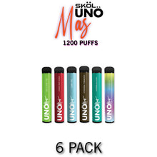 Uno Mas Disposable Vape Device - 6PK